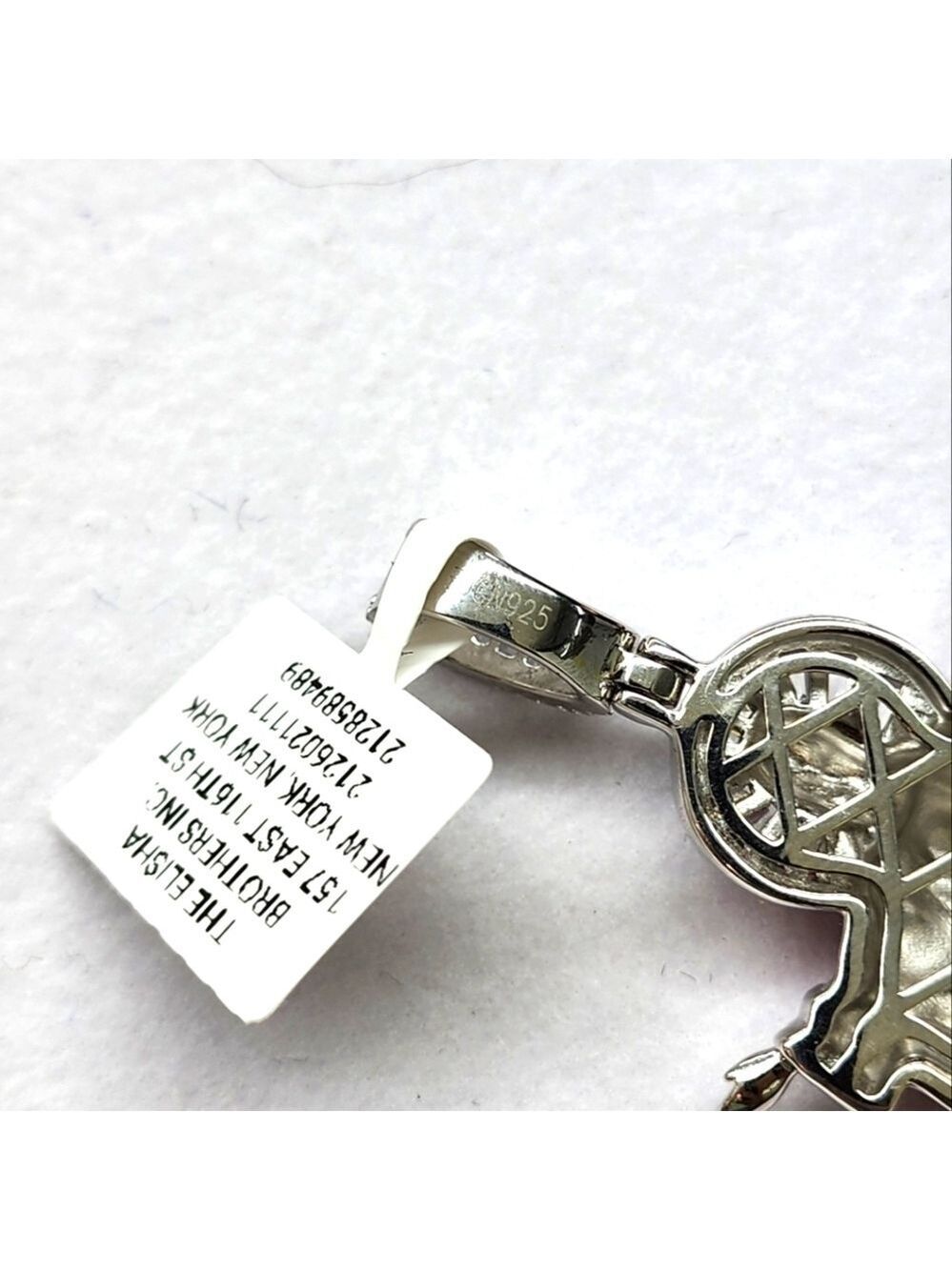 Faithful Jesus Pendant – 925 Sterling Silver, Brand New - Picture 4 of 4